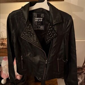 Black Studded Women's Jacket